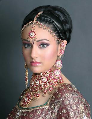 Indian Brides Hairstyles and Makeup 2013 Trends