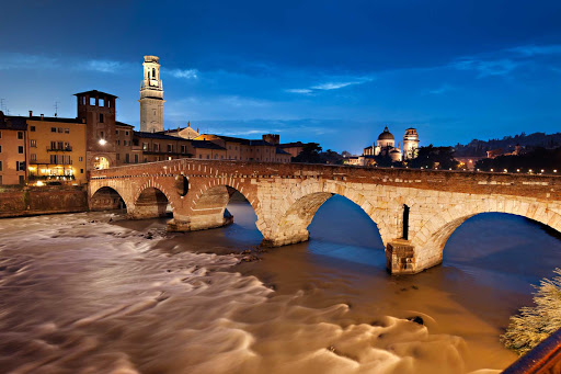 The Northern Italian city of Verona, site of Shakespeare's "Romeo and Juliet," is about as romantic as it gets.


