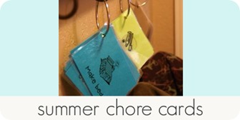 summer chore cards