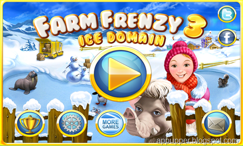 Free Download Farm Frenzy 3 Ice Domain v1.0 Android Game (APK)