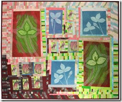 Jack in the Pulpit, an art quilt by Sue Reno