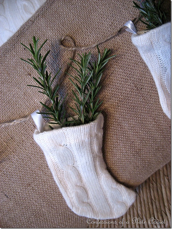 CONFESSIONS OF A PLATE ADDICT Pottery Barn Inspired Stocking Pillow 017
