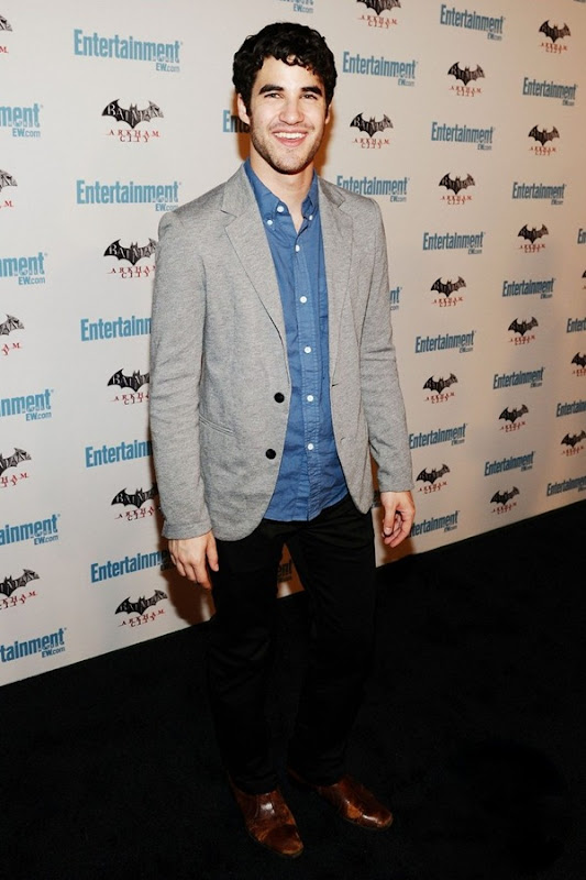 SAN DIEGO, CA - JULY 23:  Actor Darren Criss arrives at Entertainment Weekly's 5th Annual Comic-Con Celebration sponsored by Batman: Arkham City held at Float, Hard Rock Hotel San Diego on July 23, 2011 in San Diego, California.  (Photo by Michael Buckner/Getty Images For Entertainment Weekly)