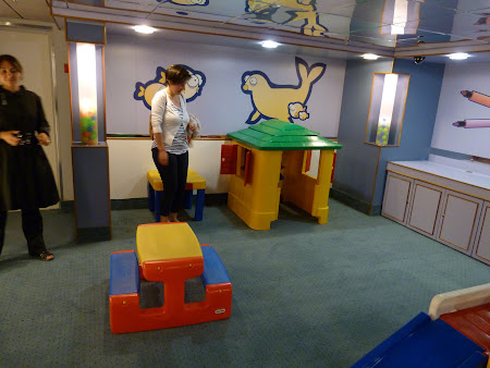 Ferry Madeira - Porto Santo: loc de joaca copii
