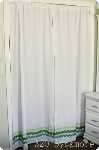 closet curtains