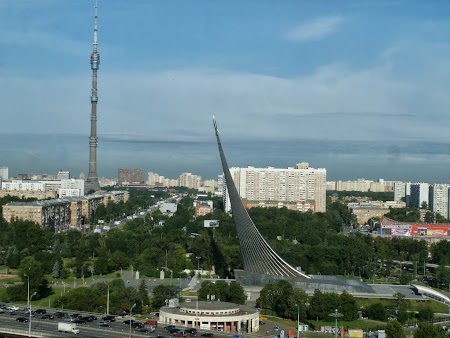  Panorama de zi - Hotel Kosmos Moscova