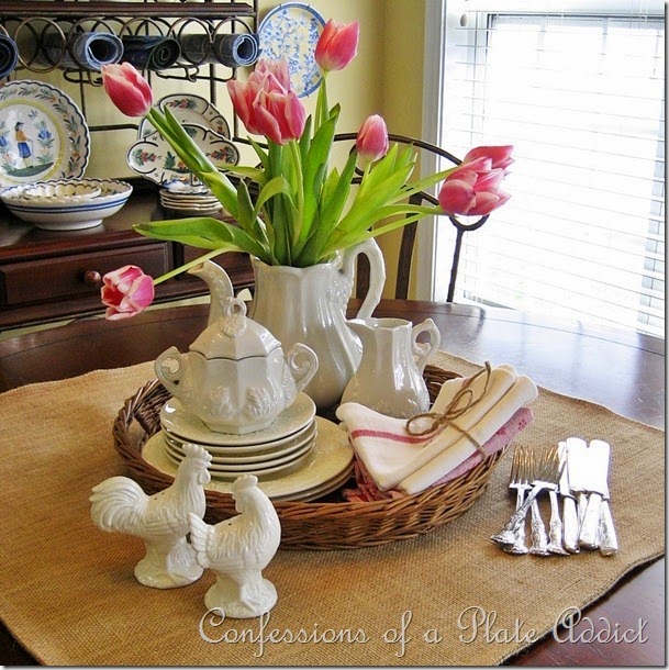 CONFESSIONS OF A PLATE ADDICT Ironstone and Tulips