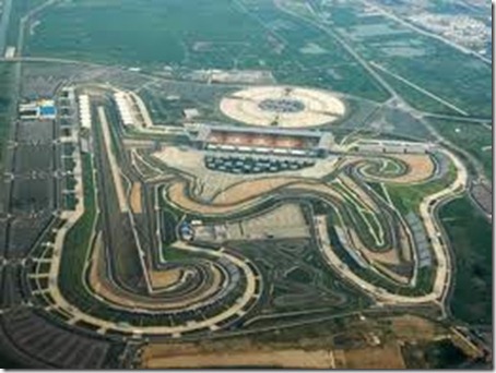 Buddh International Circuit - Satelite View