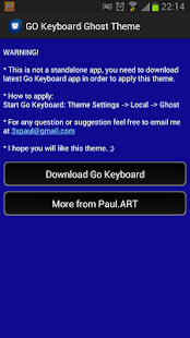 Go Keyboard Ghost Theme(圖2)-速報App