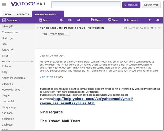 Trick mencuri Password email yahoo 1