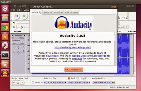 audacity205