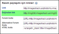 Imageshack doğrudan link