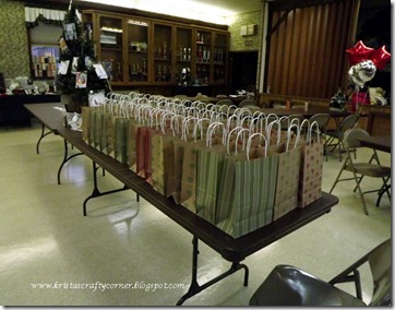 Christmas Card Making day 2012_goodie bags ready to go