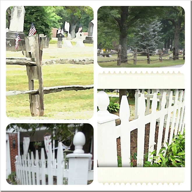 fences collage