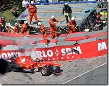 L'incidente di Massa a Monaco 2013