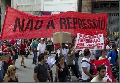 Manifestação - São Paulo 2012