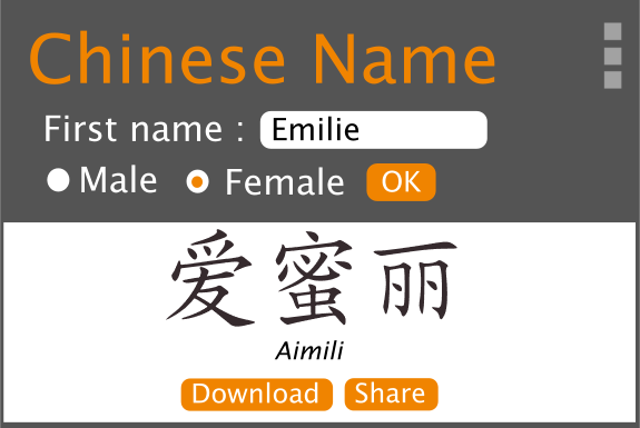 Chinese Name Screen 3