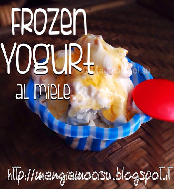 frozen yogurt al miele