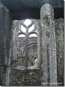 Connemara. Headford. Ruinas del convento Ross Errilly - P5081027
