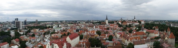 Panorâmica de Tallinn
