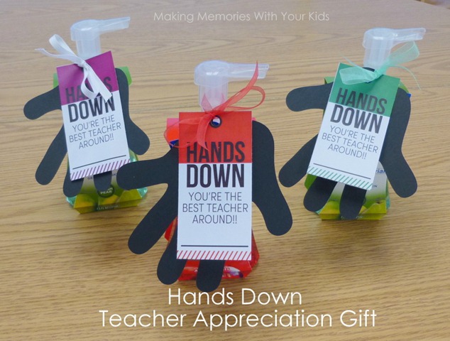 hands down teacher gift
