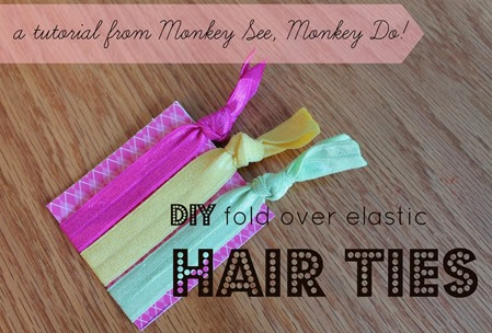 hair tie tutorial