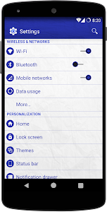 Screenshot Kaagaz CM 11 Theme v1.4