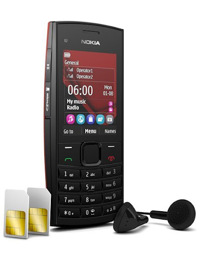 Nokia X2-02 - un telefono Dual SIM