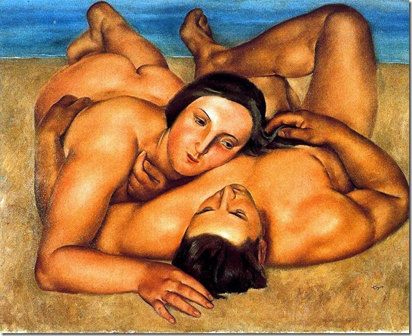 Josep de Togores i Llach -Desnudos en la playa -1922