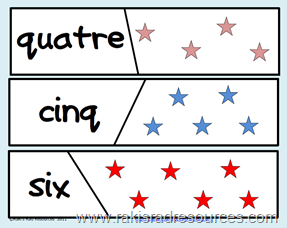 French Number Puzzle - Free