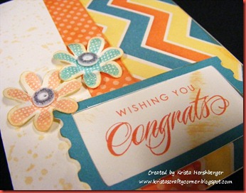 Dotty for You_wishing you congrats upright card close up