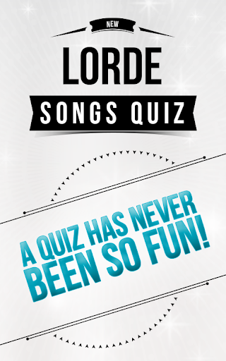 Lorde - Songs Quiz