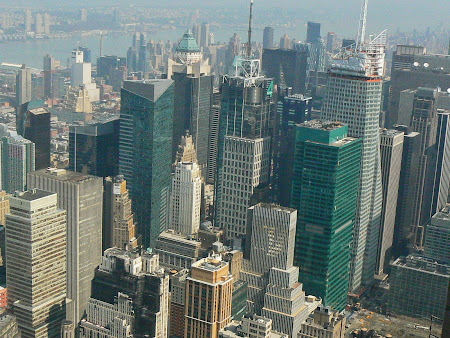 Obiective turistice New York: Panorama din Empire State Building