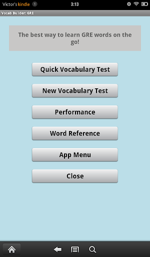 Vocab Builder: GRE Full