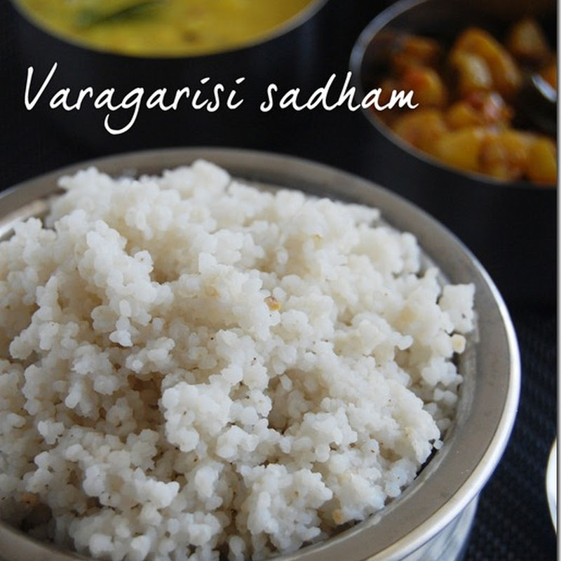 Varagarisi sadham / Varagu sadham / Kodo millet rice
