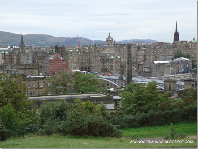 Edimburgo. Vista de la ciudad desde Calton Hill-DSC00208