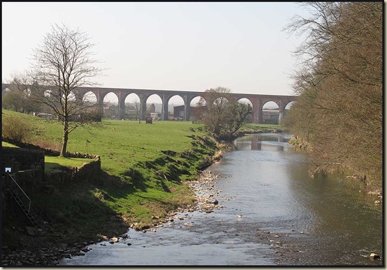 The viaduct at Whalley