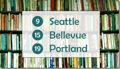 Most well-read cities in the Pacific Northwest