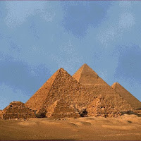 14.- Pirámides de Gizeh