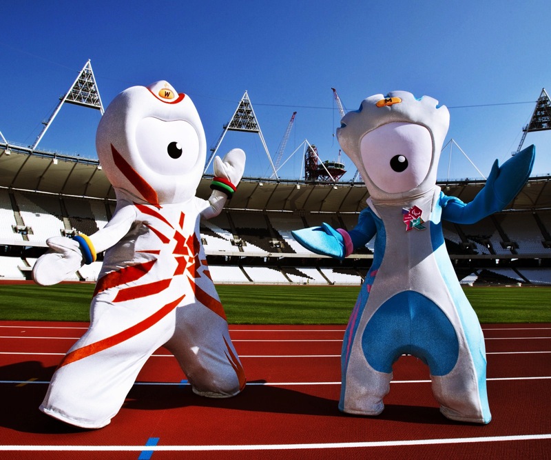 London olympic games 2012 mascot wenlock mandeville