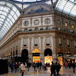 Galleria Vittorio Emanuele II in Milan, Italy 