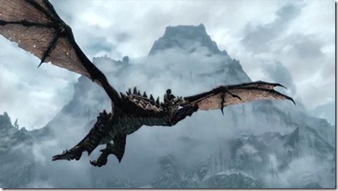 skyrim dragonborn how to ride a dragon 01