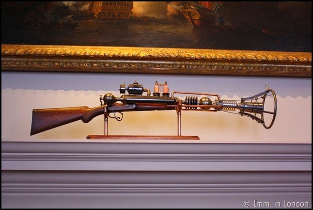 Steampunk airgun at the Queen's House
