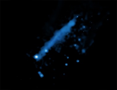 A Pulsar and its Mysterious Tail