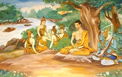 800px-Ascetic_Bodhisatta_Gotama_with_the_Group_of_Five