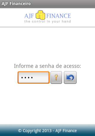 Android application AJF Finance screenshort