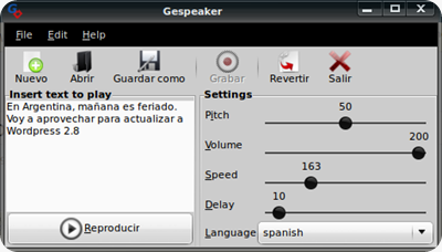 gespeaker