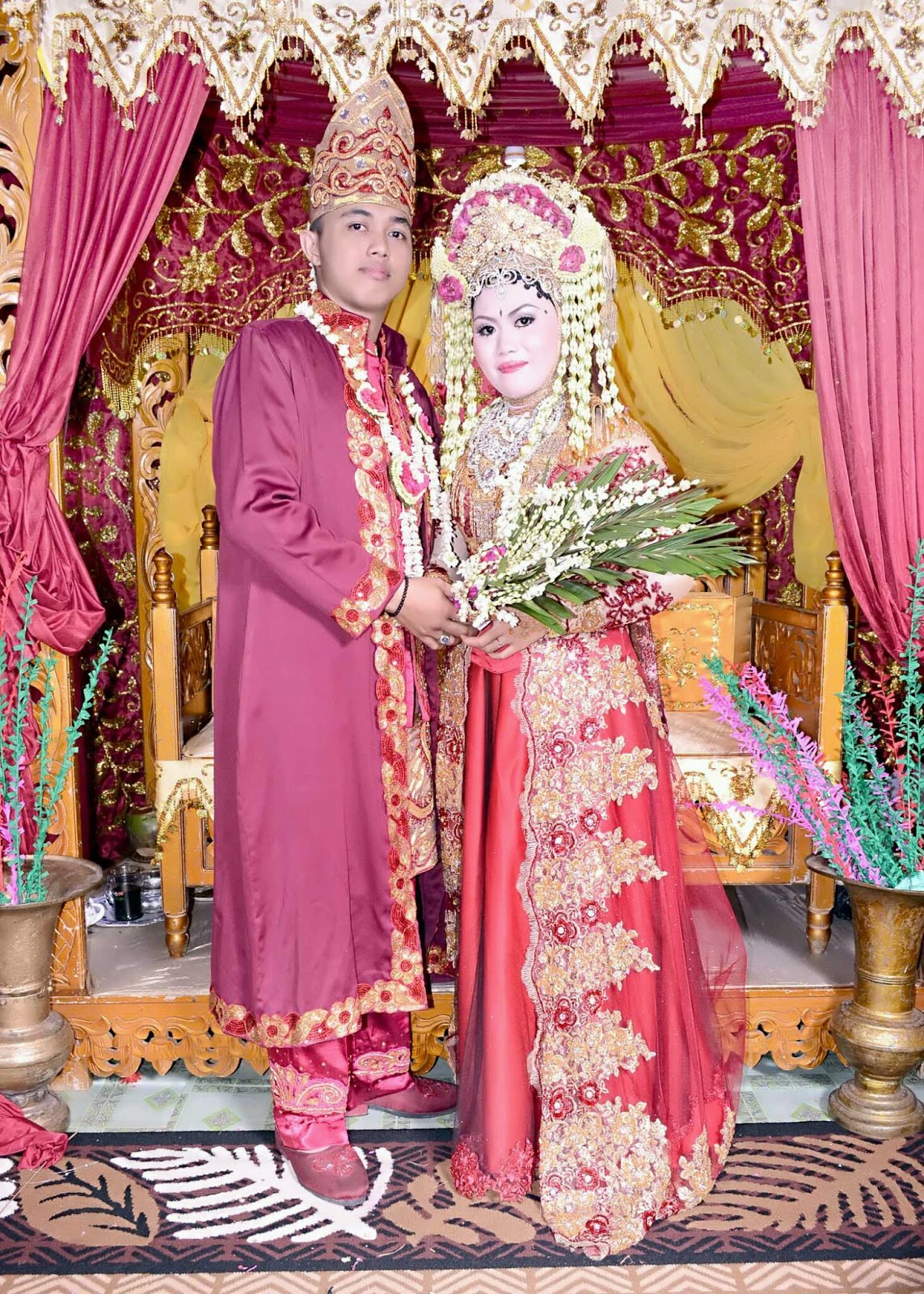 wedding 18 Agustus 2013 : Pakaian pengantin adat banjarmasin