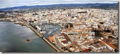 Faro, vista aérea
