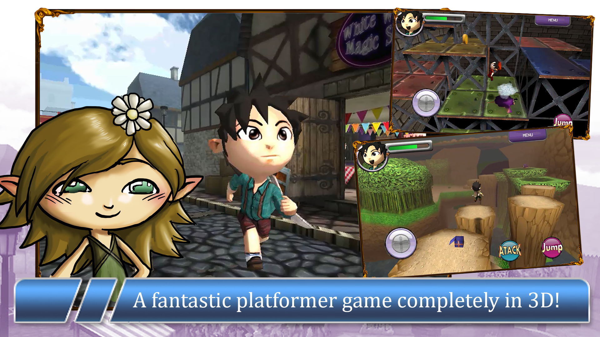 Android application Super Legend of Flynn 64 screenshort